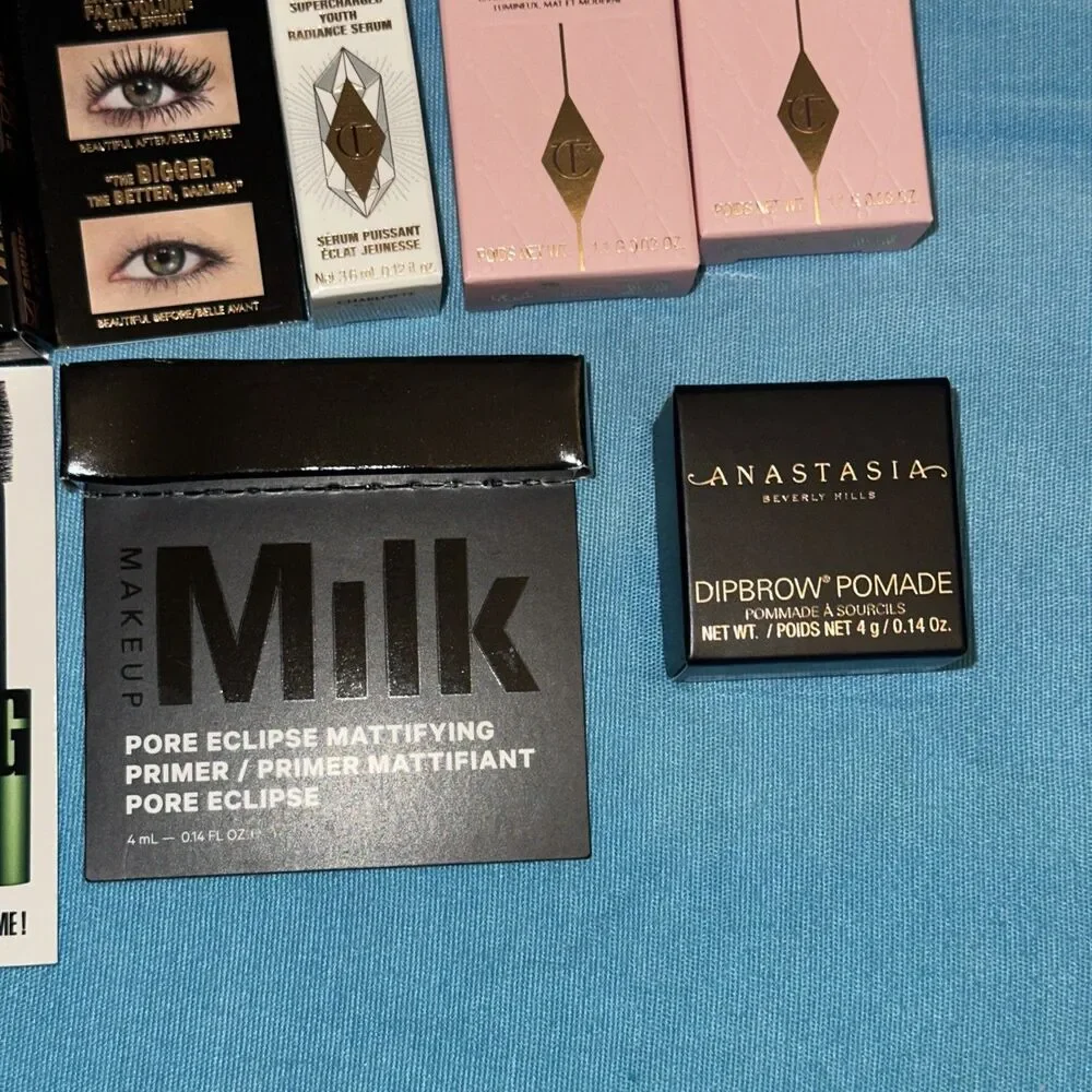 Lot Of LUXE Beauty & makeup-Charlotte Tilbury, Smashbox, Milk, Anastasia Beverly